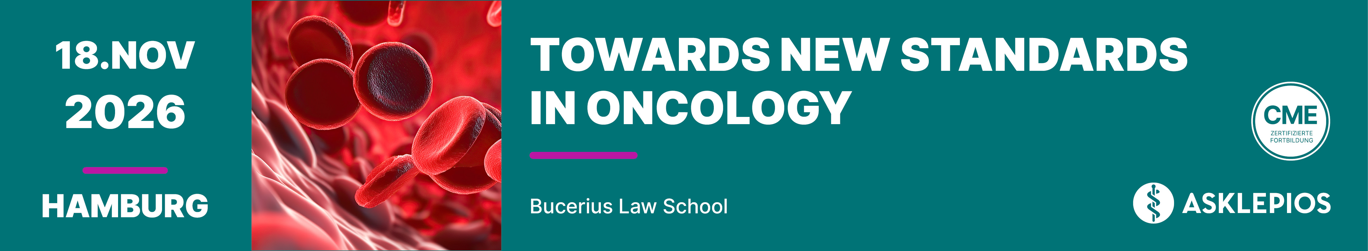 Header Banner für die Konferenz: Towards New Standards in Oncology: Analkarzinom. Diese geht vom 18. November 2026 bis 18. November 2026 in Bucerius Law School  • Jungiusstraße 6 • 20355 Hamburg.
